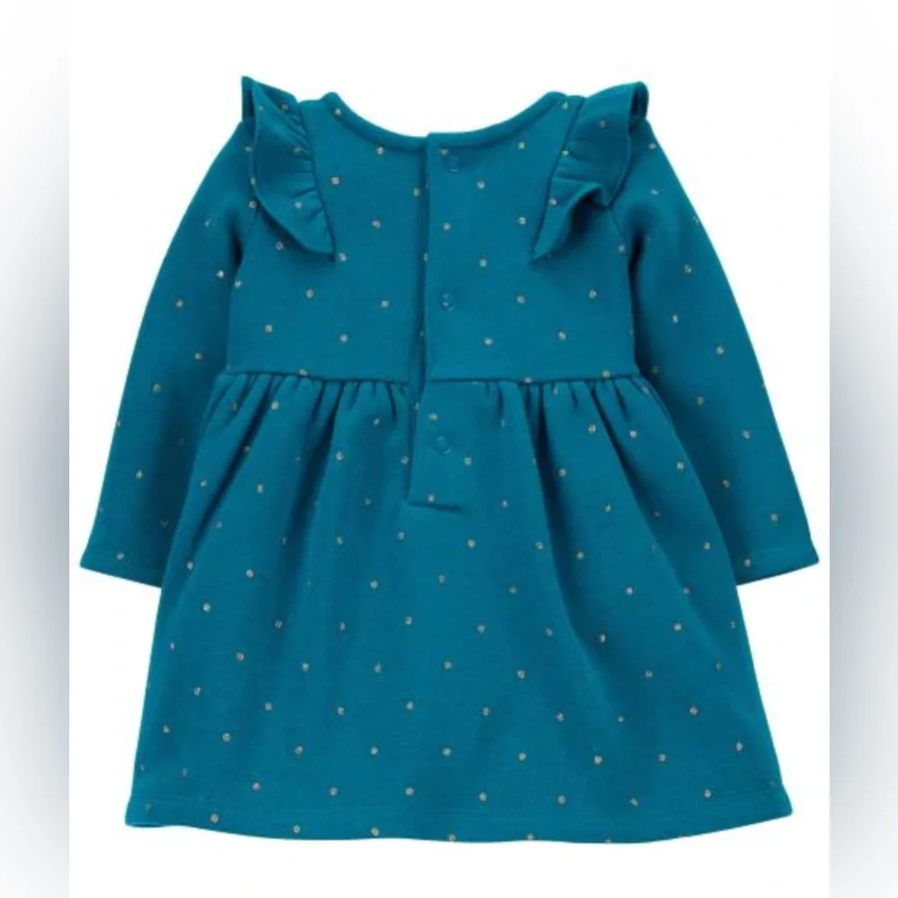 Carter's Polka Dot‎ Fleece Dress